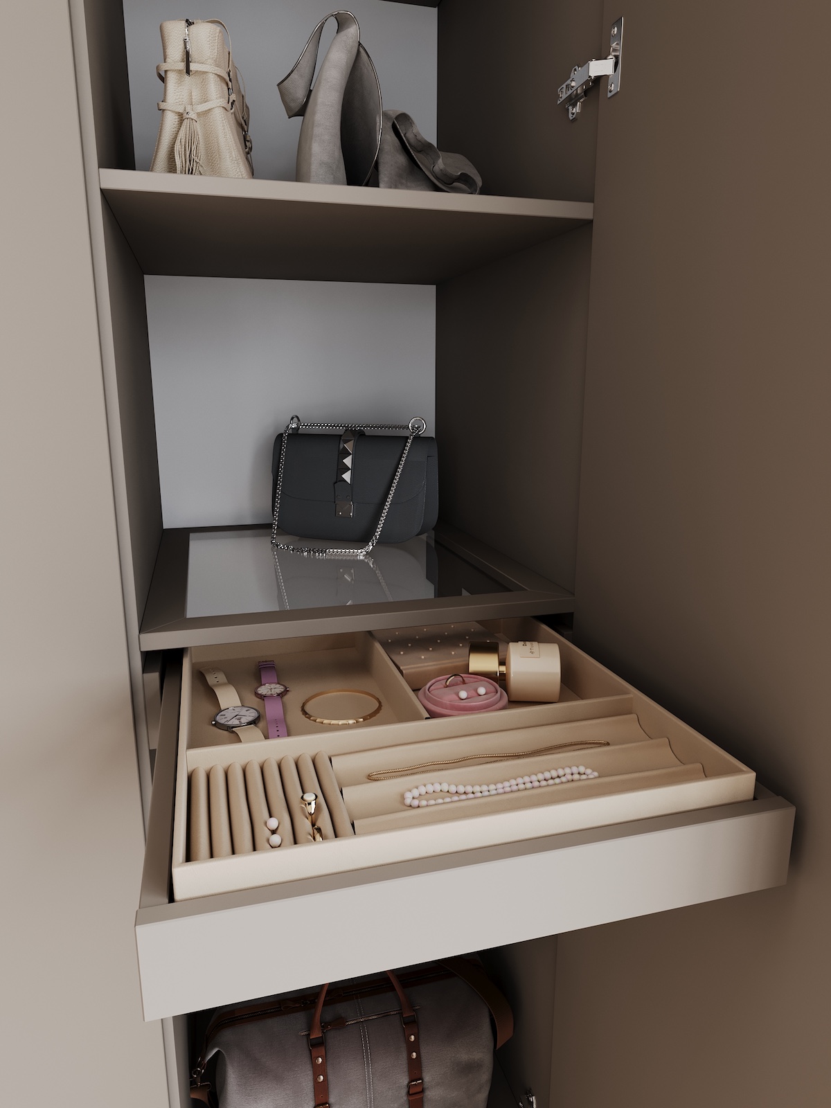 Шкаф распашной Даллас ,четырехдверный ,Белый  