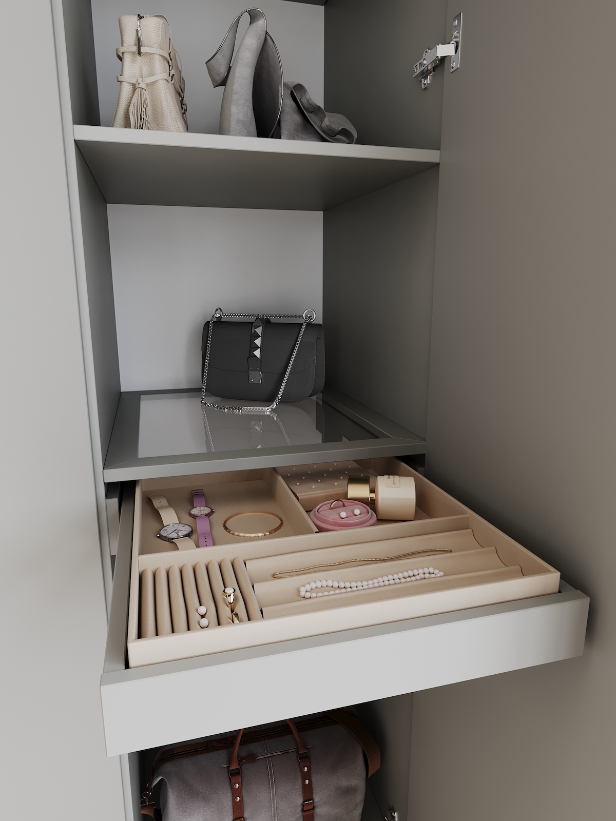 Шкаф распашной Даллас ,четырехдверный ,Белый  